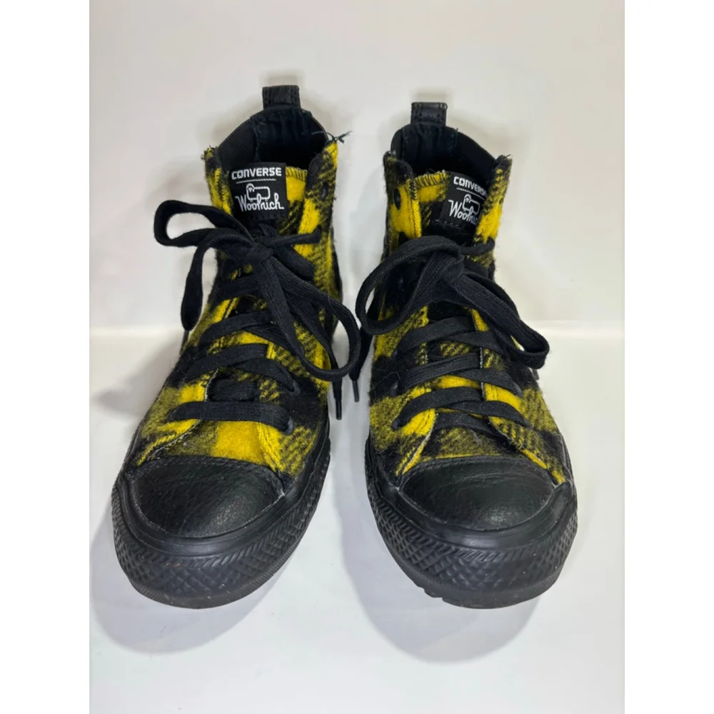 Converse x Woolrich Allstar Chelsea Boots. Plaid, Women’s 7.5